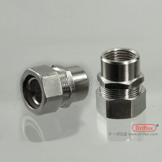 Stainless Steel  Straight Female Connector